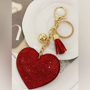 Red Heart Keychain ♥️